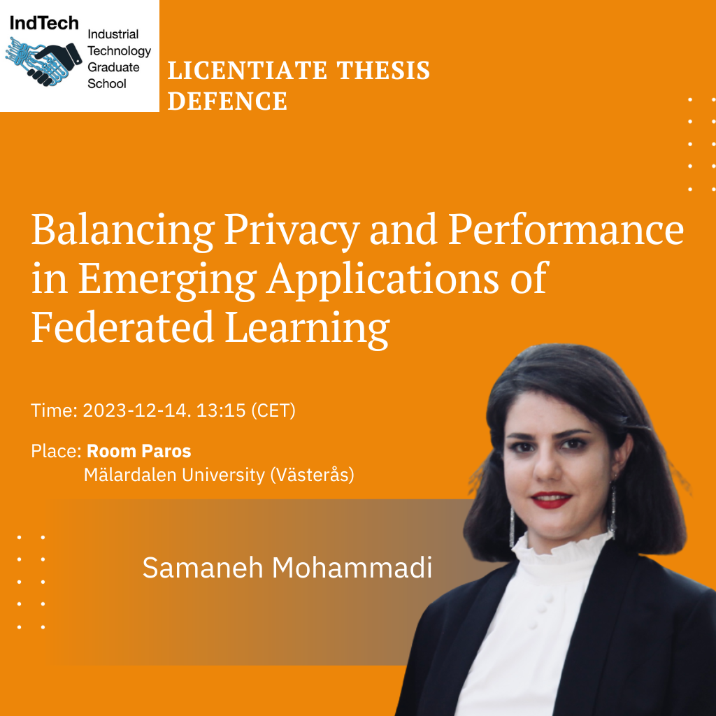 Licentiate Thesis Defense-Samaneh Mohammadi