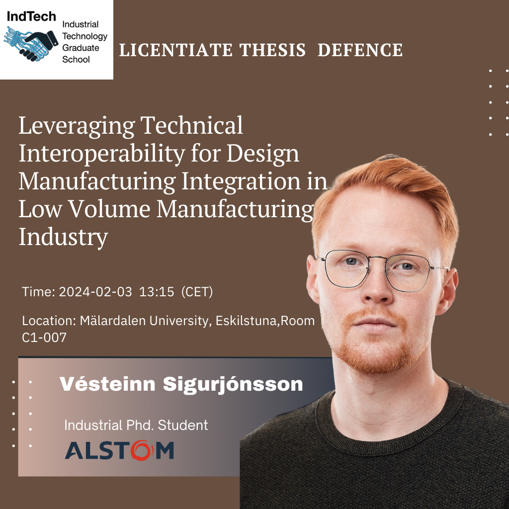 Licentiate Thesis Defense-Vésteinn Sigurjónsson